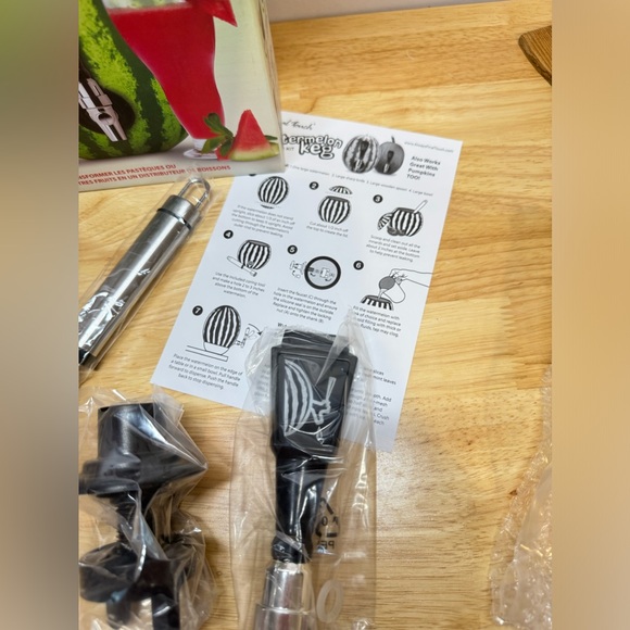 NWT Final Touch Watermelon Keg Tapping Kit - Picture 9 of 9